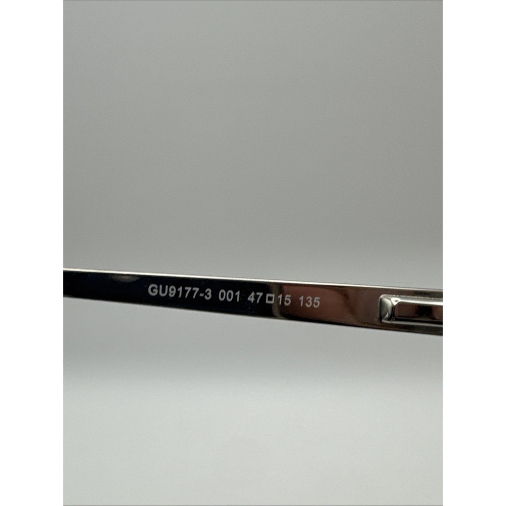 Guess GU9177-3 001 Eyeglass Frames Black Teal Women 47-15-135 Cat Eye Glasses - Picture 5 of 8